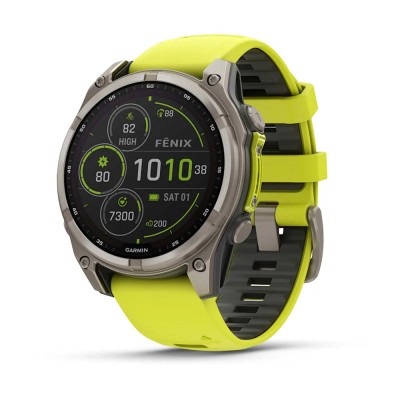 fēnix 8 Solar 51 мм · Amp Yellow