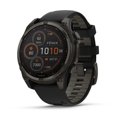 fēnix 8 Solar 47 мм · Carbon Gray