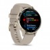 Смарт-часы Garmin Venu 3S Soft Gold Stainless Steel Bezel with French Gray Case and Silicone Band