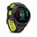 Garmin Forerunner 265S Black Bezel and Case with Black/Amp Yellow Silicone Band Garmin Forerunner 265S Black Bezel and Case with Black/Amp Yellow Silicone Band