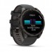 Смарт-годинник Garmin Fenix 8 47 mm AMOLED Sapphire Carbon grey DLC titanium з чорним/сірим силіконовим ремінцем Смарт-годинник Garmin Fenix 8 47 mm AMOLED Sapphire Carbon grey DLC titanium з чорним/сірим силіконовим ремінцем