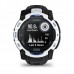GPS-годинник Garmin Instinct 3 Solar 50 мм білий (Whitestone, чорний ремінець)