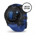 GPS-годинник Garmin Instinct 3 AMOLED 45 мм чорний (Black, ремінець Bolt Blue)