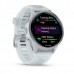 Смарт-годинник Garmin Forerunner 570 (42 мм), алюмінієвий безель небесно-блакитного кольору з біло-блакитним ремінцем