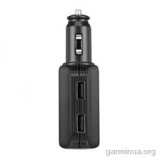 Автомобильное зарядное устройство Garmin High-Speed Multi-Charger (2×USB + выход 12/24В)