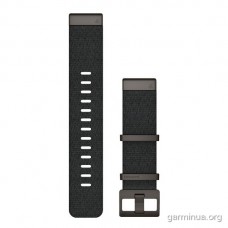 Ремешок Garmin QuickFit 22 мм для MARQ (жаккардовый нейлон, меланжевый чёрный) Ремешок Garmin QuickFit 22 мм для MARQ (жаккардовый нейлон, меланжевый чёрный)