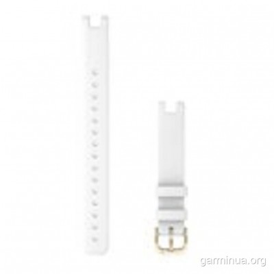 Ремінець для Lily, шкіряний подовжений (White Leather)