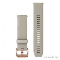 Ремешок Garmin QuickFit для Approach S42 (силикон, Light Sand)