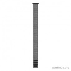 Ремешок Garmin QuickFit 22 мм UltraFit 2 (нейлон, серый)