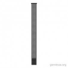 Ремешок Garmin QuickFit 26 мм UltraFit 2 (нейлон, серый)