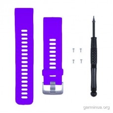 Ремешок Garmin для Forerunner 35/30 и Approach S10, силиконовый (фиолетовый)
