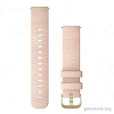 Ремешок Garmin 20 мм для vivomove Style (ткань, Light Gold/Blush Pink)