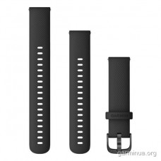 Ремешок Garmin 18 мм для vivoactive 4 (Black/Gunmetal)