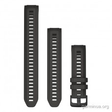 Ремешок для Garmin Instinct 2S (силикон, Graphite)