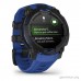 GPS-годинник Garmin Instinct 3 AMOLED 45 мм чорний (Black, ремінець Bolt Blue)