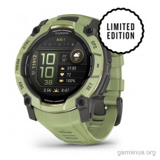 GPS-годинник Garmin Instinct 3 AMOLED 50 мм зелений (Fern Green/Gray)
