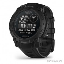 Garmin Instinct 3, Tactical, Solar, 45 мм, Black — тактичний GPS-годинник