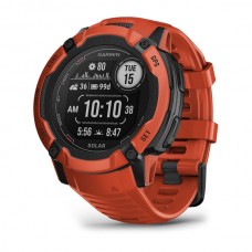 Смарт-годинник Garmin Instinct 2X Solar, Flame Red