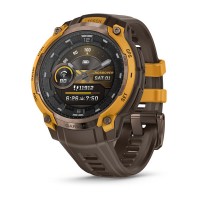 Смарт-годинник Garmin Instinct Crossover AMOLED, Bronze Sunburst / Cocoa