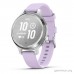 Garmin Lily 2 Active, Silver/Jasmine Purple, Silicone — жіночий GPS-смарт-годинник