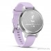 Garmin Lily 2 Active, Silver/Jasmine Purple, Silicone — жіночий GPS-смарт-годинник