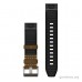 Ремінець Garmin QuickFit 22 мм для MARQ (Hybrid Leather Tundra/Black)