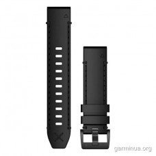 Ремінець Garmin QuickFit 22 мм для MARQ (шкіра, чорний)