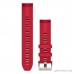 Ремінець Garmin QuickFit 22 мм для MARQ (силікон Plasma Red)