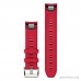 Ремінець Garmin QuickFit 22 мм для MARQ (силікон Plasma Red)