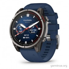 Garmin quatix 8, 47 мм, AMOLED, Saph — морський GPS-смарт-годинник