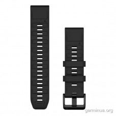 Ремешок Garmin QuickFit 22 мм для fenix 8 (силикон, чёрный)