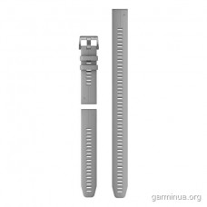 Ремешок Garmin QuickFit 22 мм для Descent G1/G1 Solar/G2 (силикон, Powder Gray, дайв-комплект 3 шт.)
