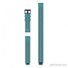 Ремінець Garmin QuickFit 22 мм для Descent Mk3i (силікон, Turquoise, дайв-комплект 3 шт.)