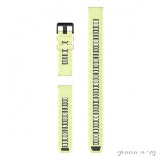 Ремінець Garmin QuickFit 26 мм для Descent Mk3i (силікон, Citron, дайв-комплект 3 шт.)