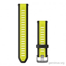 Ремешок Garmin 20 мм для Forerunner 165 (жёлтый Amp Yellow)