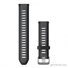 Ремешок Garmin 20 мм для Forerunner 165 (чёрный)
