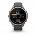 Смарт-годинник Garmin fēnix 9 Pro 47 мм, титановий безель, силіконовий ремінець Graphite/Black