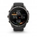 Смарт-часы Garmin fēnix 9 Pro inReach 51 мм, титан с карбоново-серым DLC-покрытием, силиконовый ремешок Black/Pebble Grey