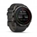 Смарт-годинник Garmin fēnix 9 Pro 51 мм, титан із карбоново-сірим DLC-покриттям, силіконовий ремінець Black/Pebble Grey