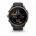 Смарт-годинник Garmin fēnix 9 Pro 51 мм, титан із карбоново-сірим DLC-покриттям, силіконовий ремінець Black/Pebble Grey