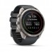 Смарт-годинник Garmin fēnix 9 Pro inReach 51 мм, титановий безель, силіконовий ремінець Graphite/Black