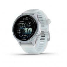 Смарт-годинник Garmin Forerunner 570 (42 мм), алюмінієвий безель небесно-блакитного кольору з біло-блакитним ремінцем