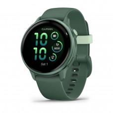 Смарт-годинник Garmin Vivoactive 6 GPS Jasper Green/J. Green Metallic